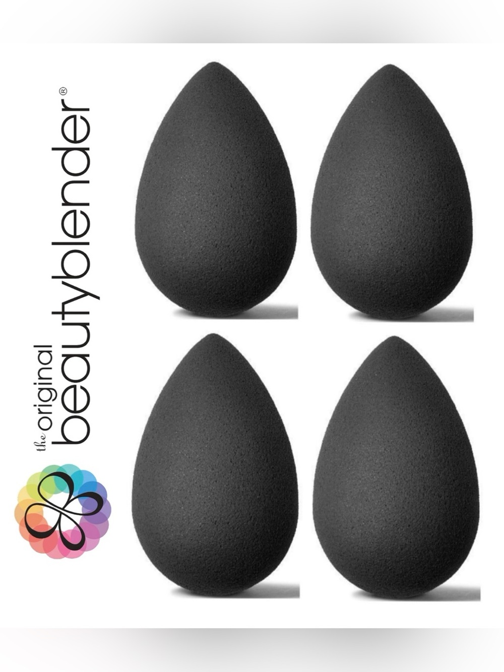 Beautyblender pro Black Sponge 4 Pack Authentic – no retail packaging